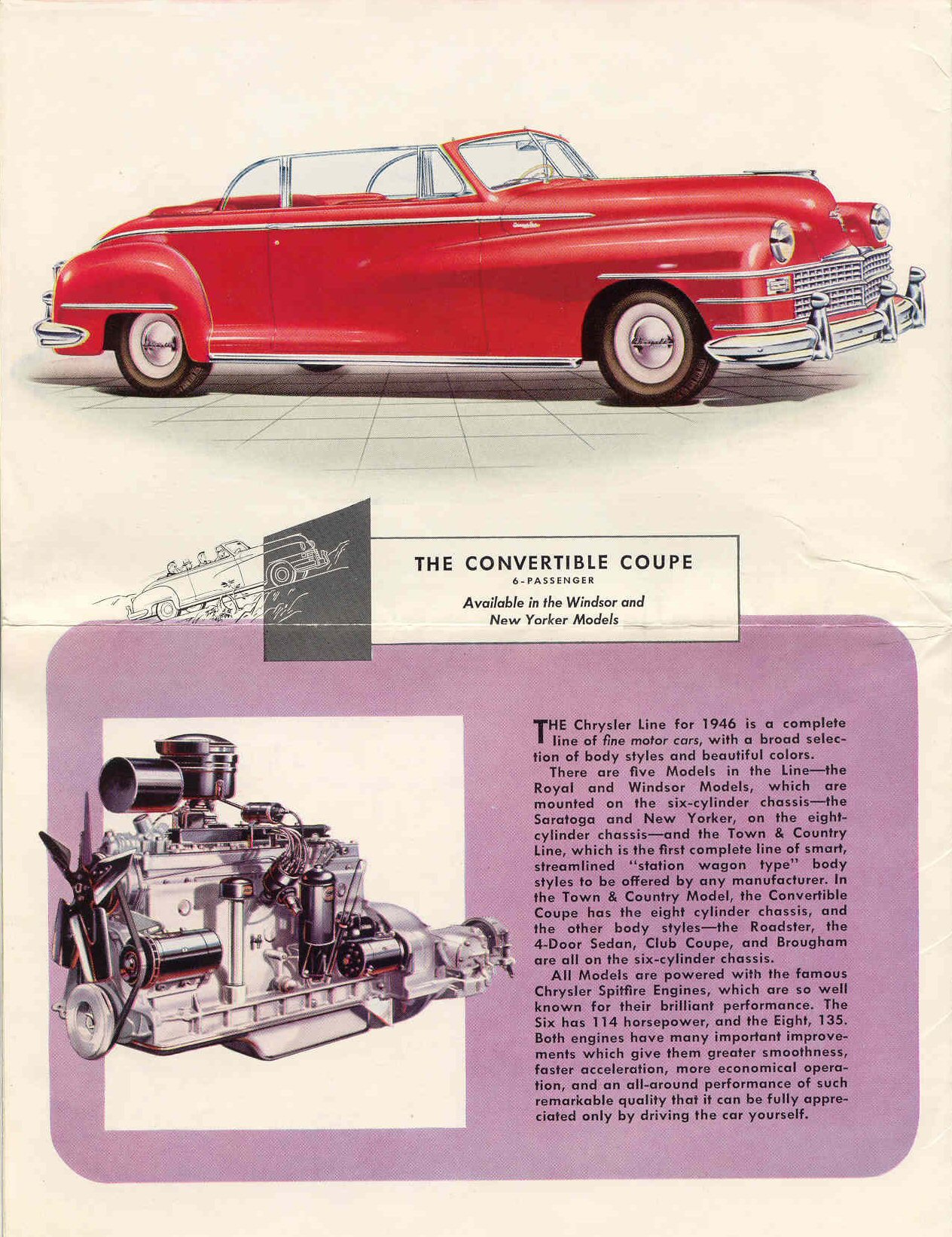 1946 Chrysler Brochure Page 1